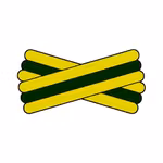 Spegatt (Yellow - Forest Green - Yellow)