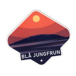 Blå Jungfrun Nationalpark - Klistermärke