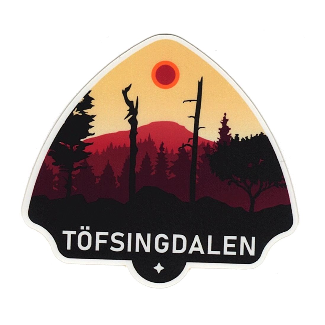Töfsingdalens Nationalpark - Klistermärke