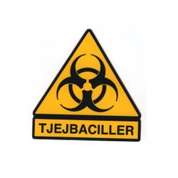 Tjejbaciller - Klistermärke