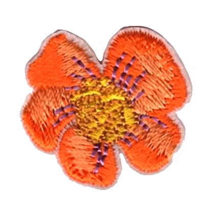 Orange blomma (S)