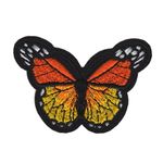 Fjäril - Orange - Iron-on