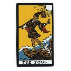 The Fool - Klistermärke