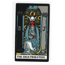 The High Priestess - Klistermärke