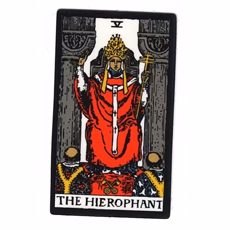 The Hierophant - Klistermärke