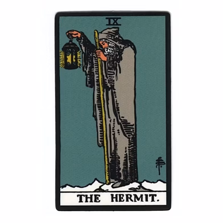 The Hermit - Klistermärke