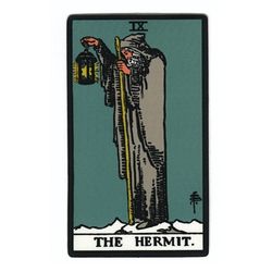 The Hermit - Klistermärke