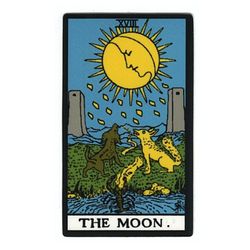 The Moon - Klistermärke