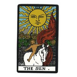 The Sun - Klistermärke