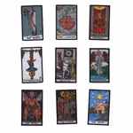 Tarot set (alla 22 Major Arcana-märken) - Iron-on/Kardborre