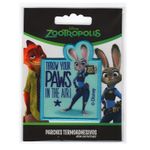 Zootopia - Throw your paws in the air - Tygmärke