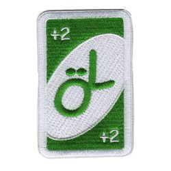 Broderat kort - ÖL +2