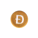 Dogecoin - Small logo patch