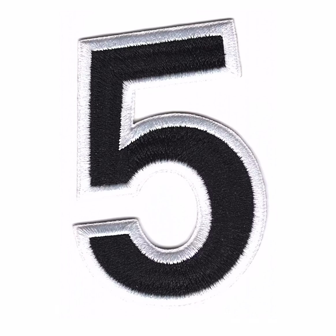 Siffror Svart - 8 cm (0-9) - Large