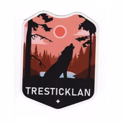 Tresticklans Nationalpark - Klistermärke