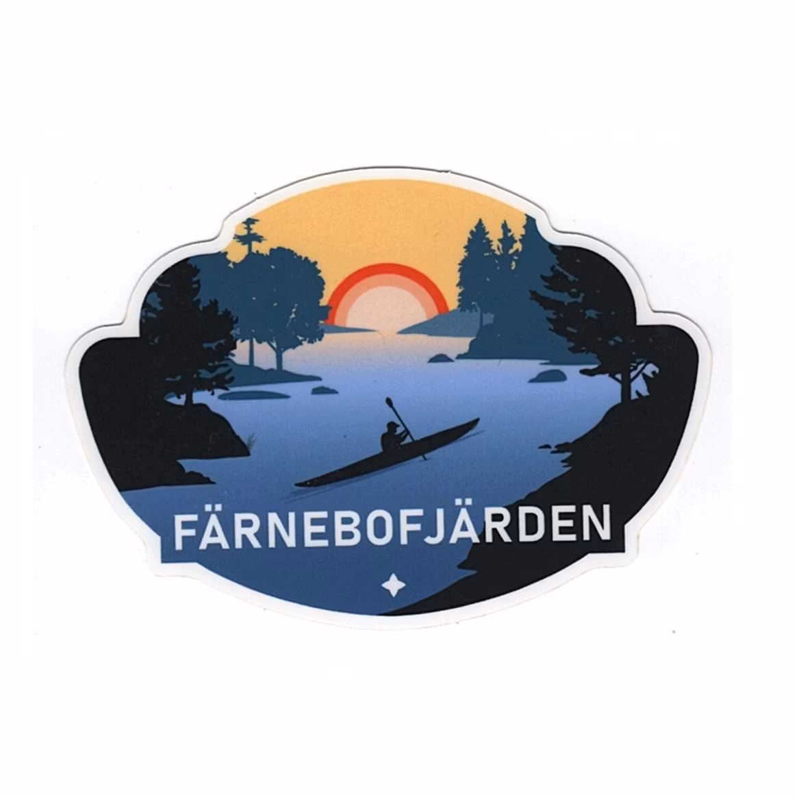 Färnebofjärdens Nationalpark - Klistermärke