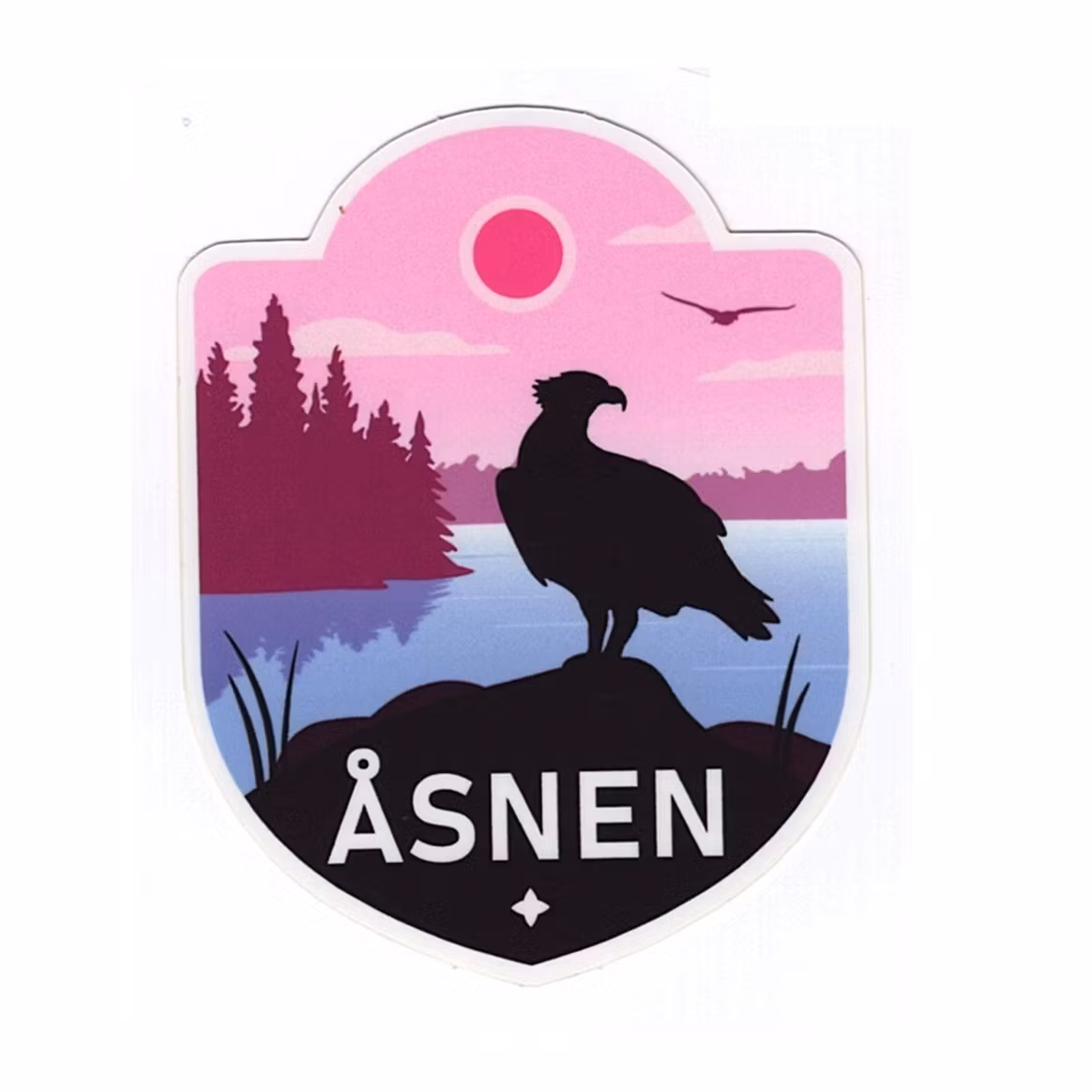 Åsnens Nationalpark - Klistermärke