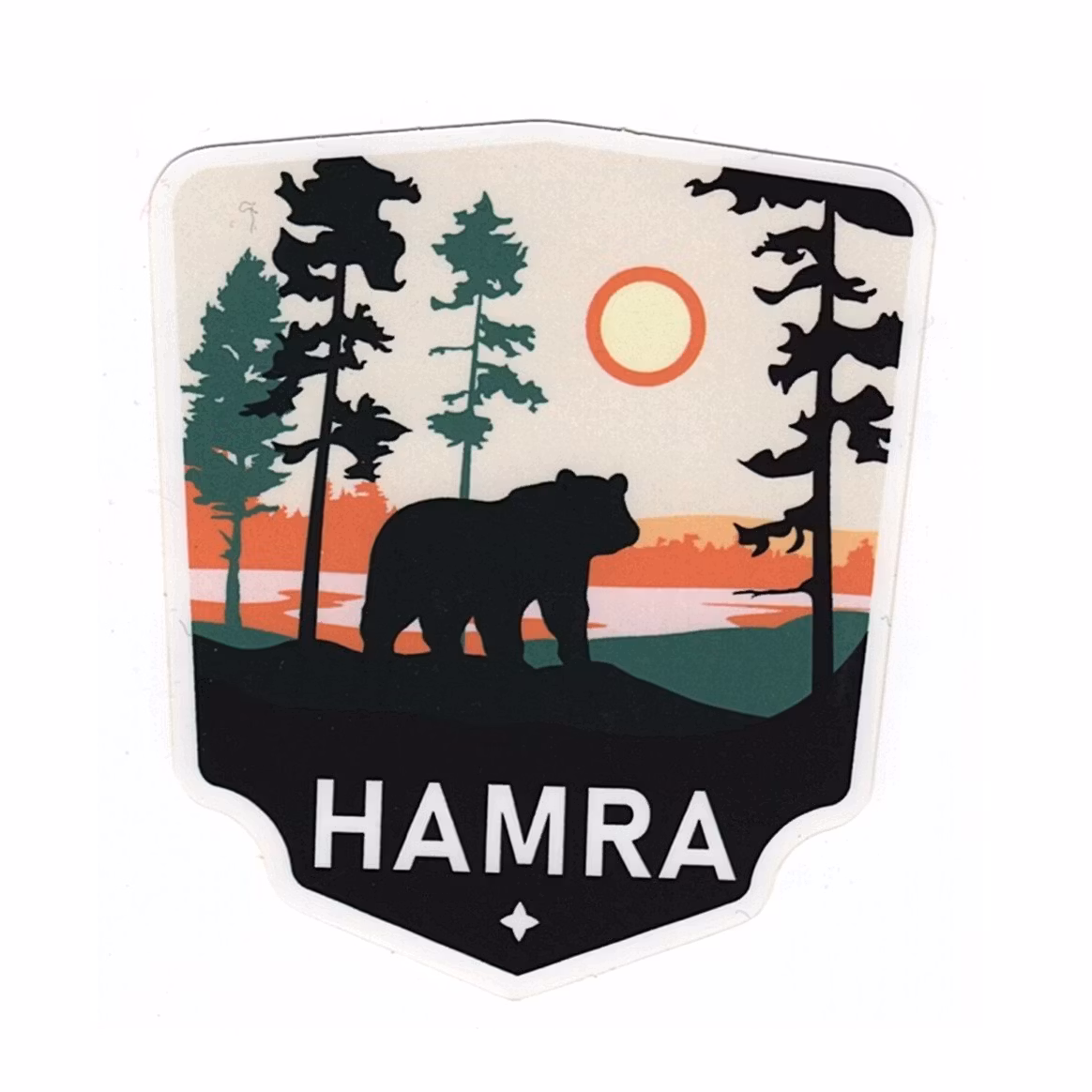 Hamra Nationalpark - Klistermärke