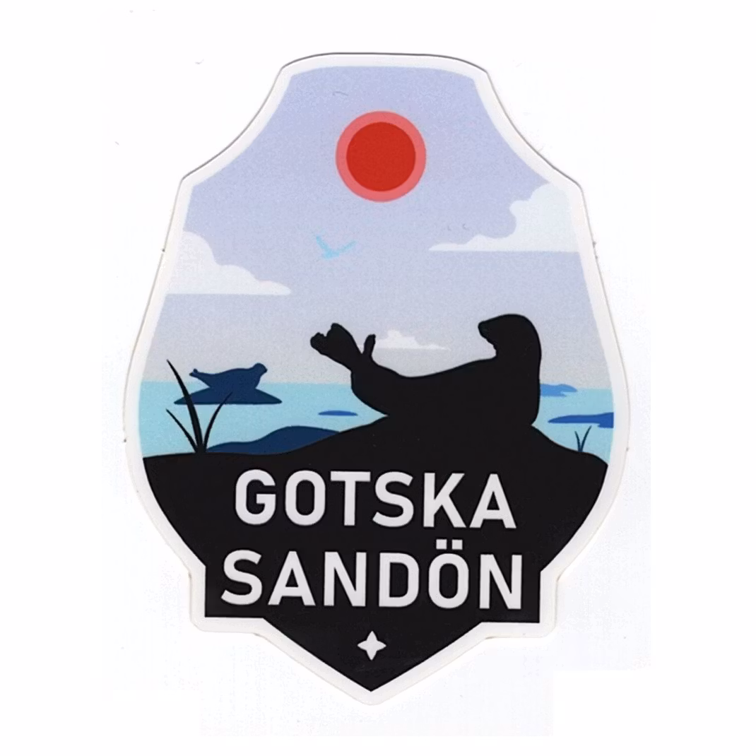 Gotska Sandöns Nationalpark - Klistermärke