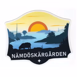 Nämdöskärgårdens Nationalpark - Klistermärke