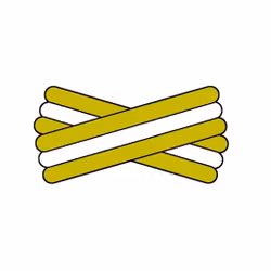 Spegatt (Gold - White - Gold)