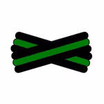 Spegatt (Black - Kelly Green - Black)