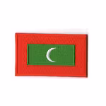 Flagga Maldiverna