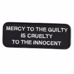Mercy to the guilty