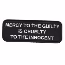 Mercy to the guilty