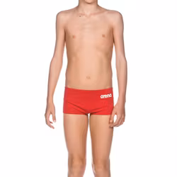 TS ARENA Badbyxor pojk -  B Solid Squared Short JR + LOGO