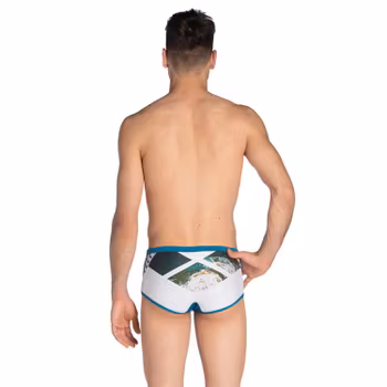 ARENA Badbyxor herr Planet Swim Low waist short