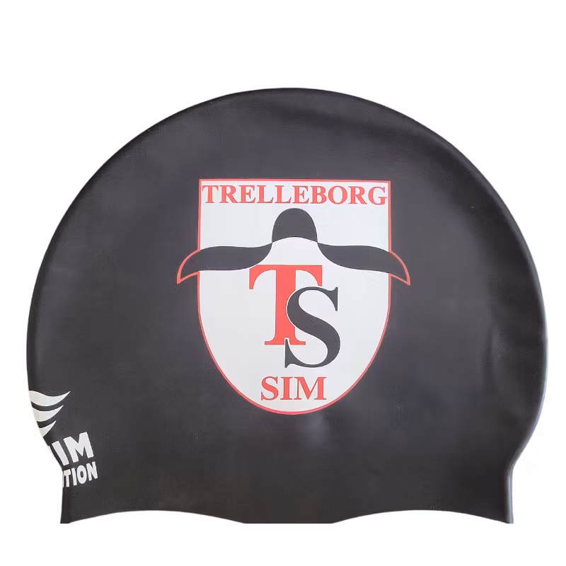 TS Badmössa svart/pink