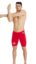TS ARENA Badbyxor herr - Team swim Jammer solid + LOGO