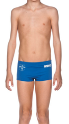 TS ARENA Badbyxor pojk -  B Solid Squared Short JR + LOGO
