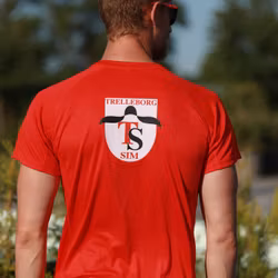 TS T-Shirt + Namn - Polyester