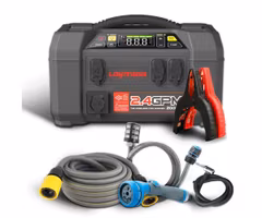 Lokithor AW401 Jumpstarter med tvätt och kompressor 5 i 1