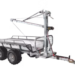 BlackWolf - Kombivagn med kran