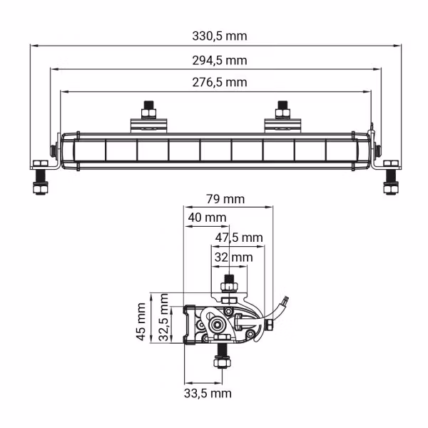 LED Ramp 10"