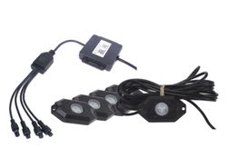 RGB LED Belysning 4 pack, Bluetoothstyrning