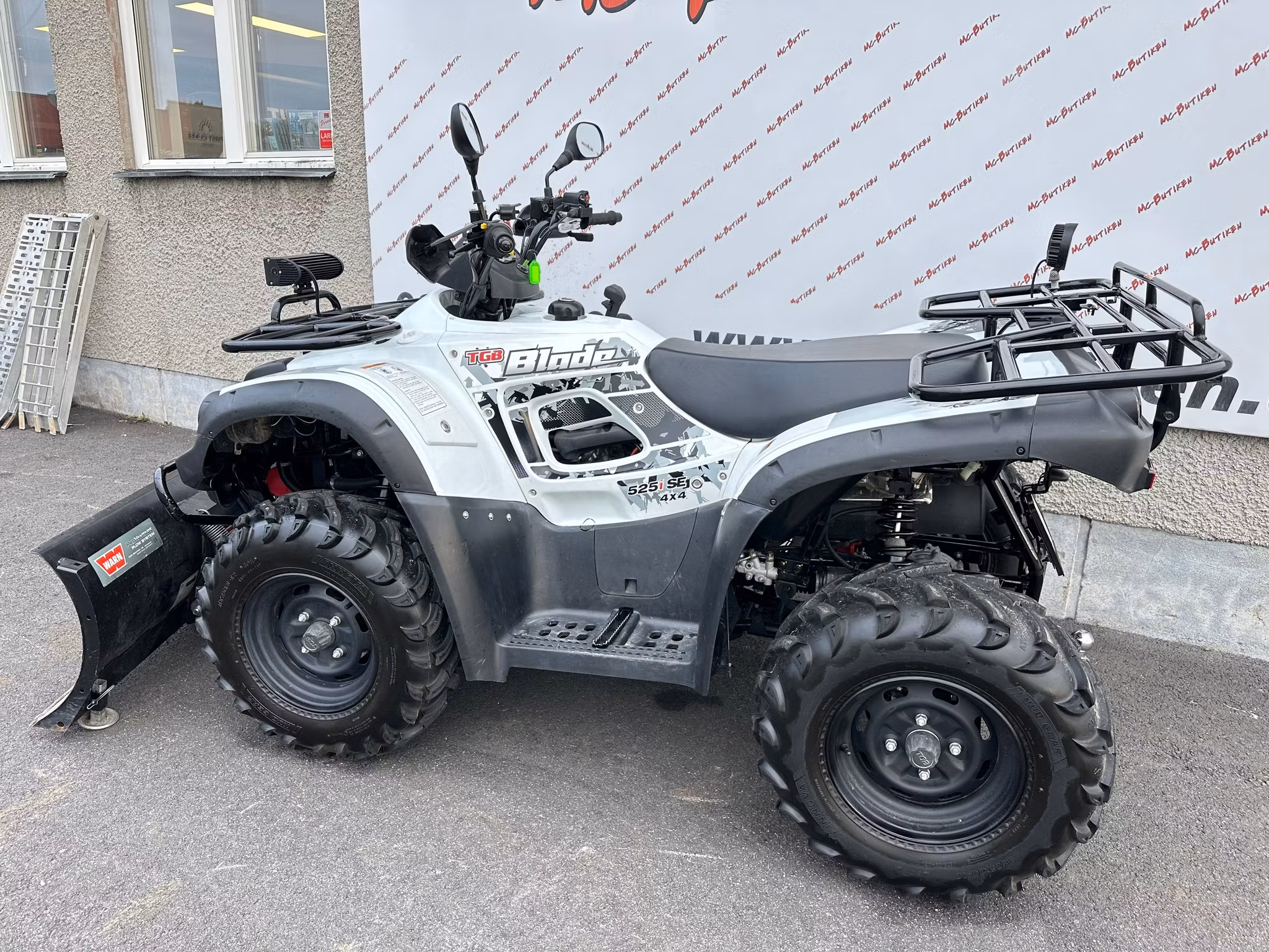TGB Blade 525 inkl Warn plog (SÅLD)