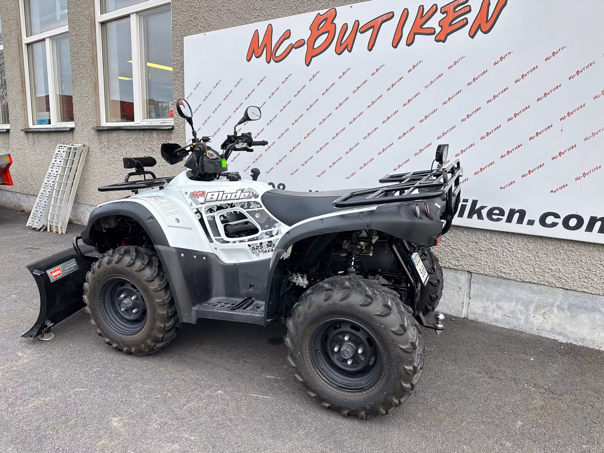TGB Blade 525 inkl Warn plog (SÅLD)