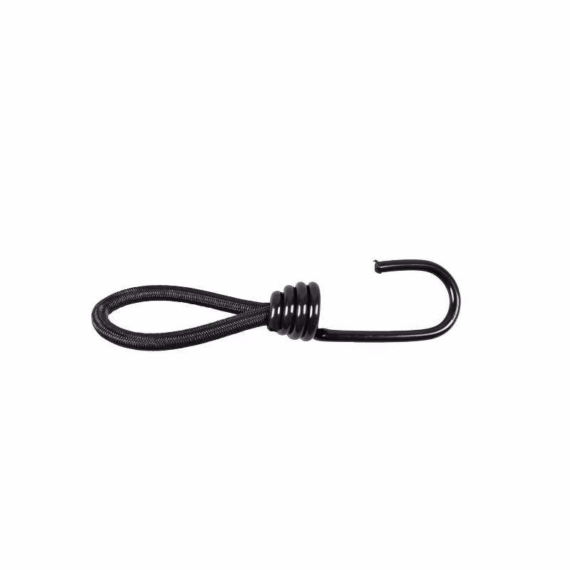 Elastisk ögla, med spiralkrok