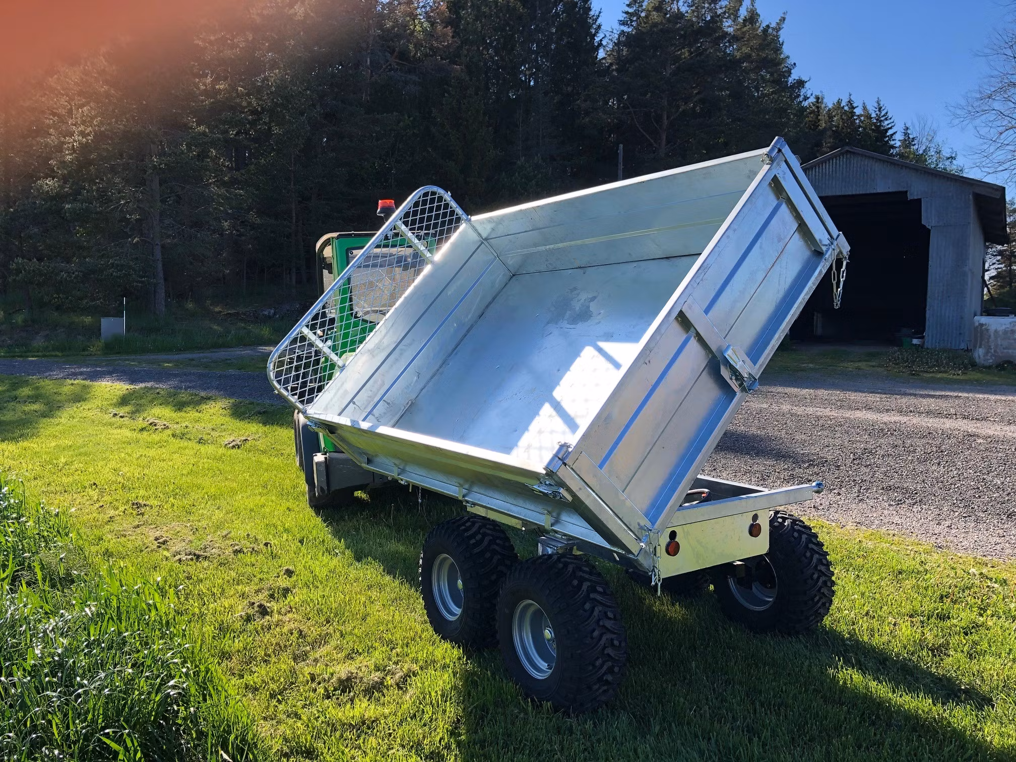 Oxen XL - Boggivagn Elektrisk tipp