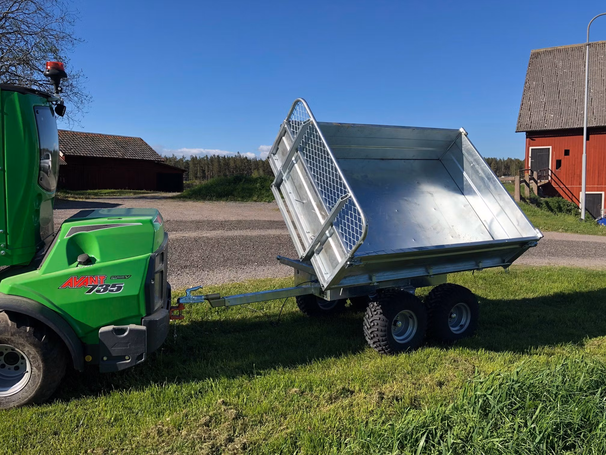 Oxen XL - Boggivagn Elektrisk tipp