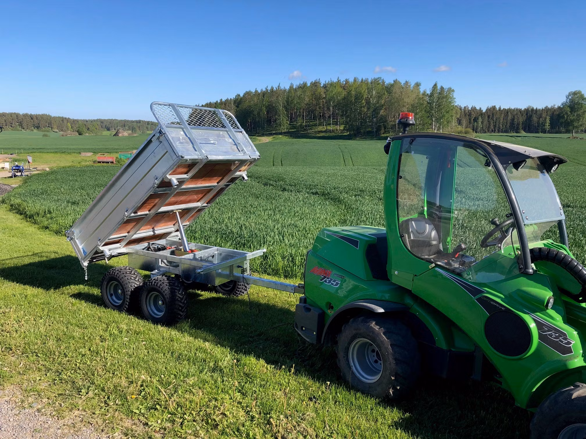 Oxen XL - Boggivagn Elektrisk tipp