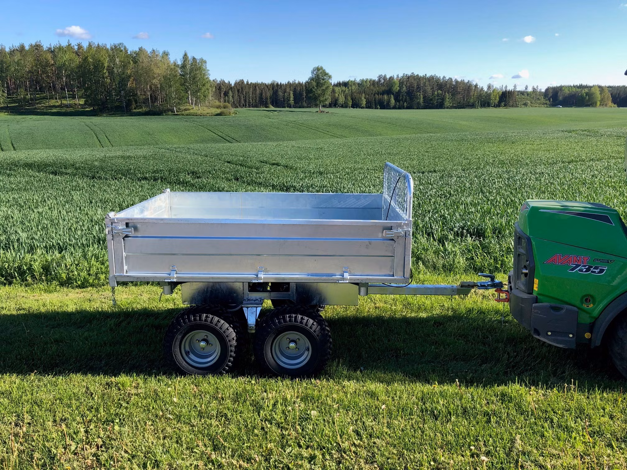 Oxen XL - Boggivagn Elektrisk tipp