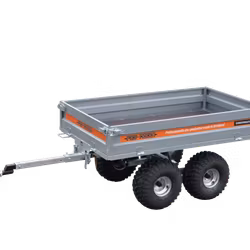 Pro-Terra - Flakvagn med boggie