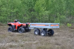 Pro-Terra - Flakvagn med boggie