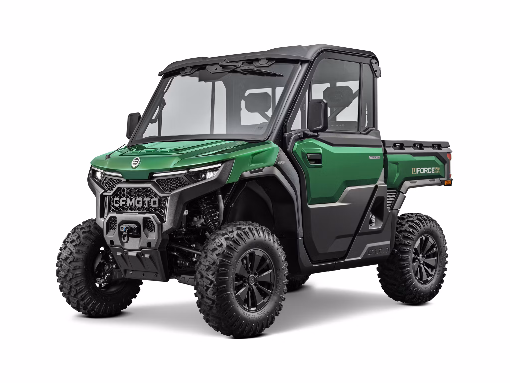 CFMOTO U10 PRO HIGHLAND ABS Grön
