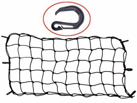 Bronco - Bagagenät/Lastnät 50 x 100cm 2 pack